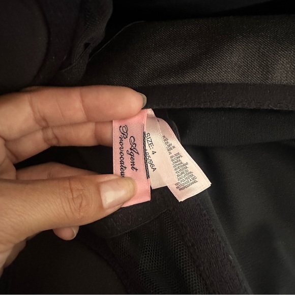 Agent Provocateur RARE Deb Corset Gray Size 4 *Discontinued* - Picture 7 of 7